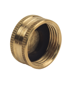 3/4 boiler drain cap brass HC-1